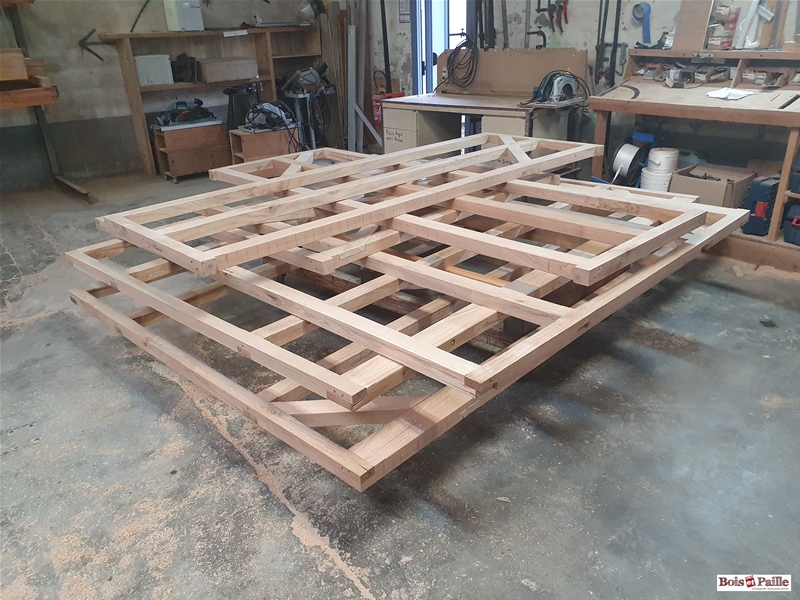 Réalisation d'un observatoire pour la réserve naturel des Antonins à St Marc La Lande (79)